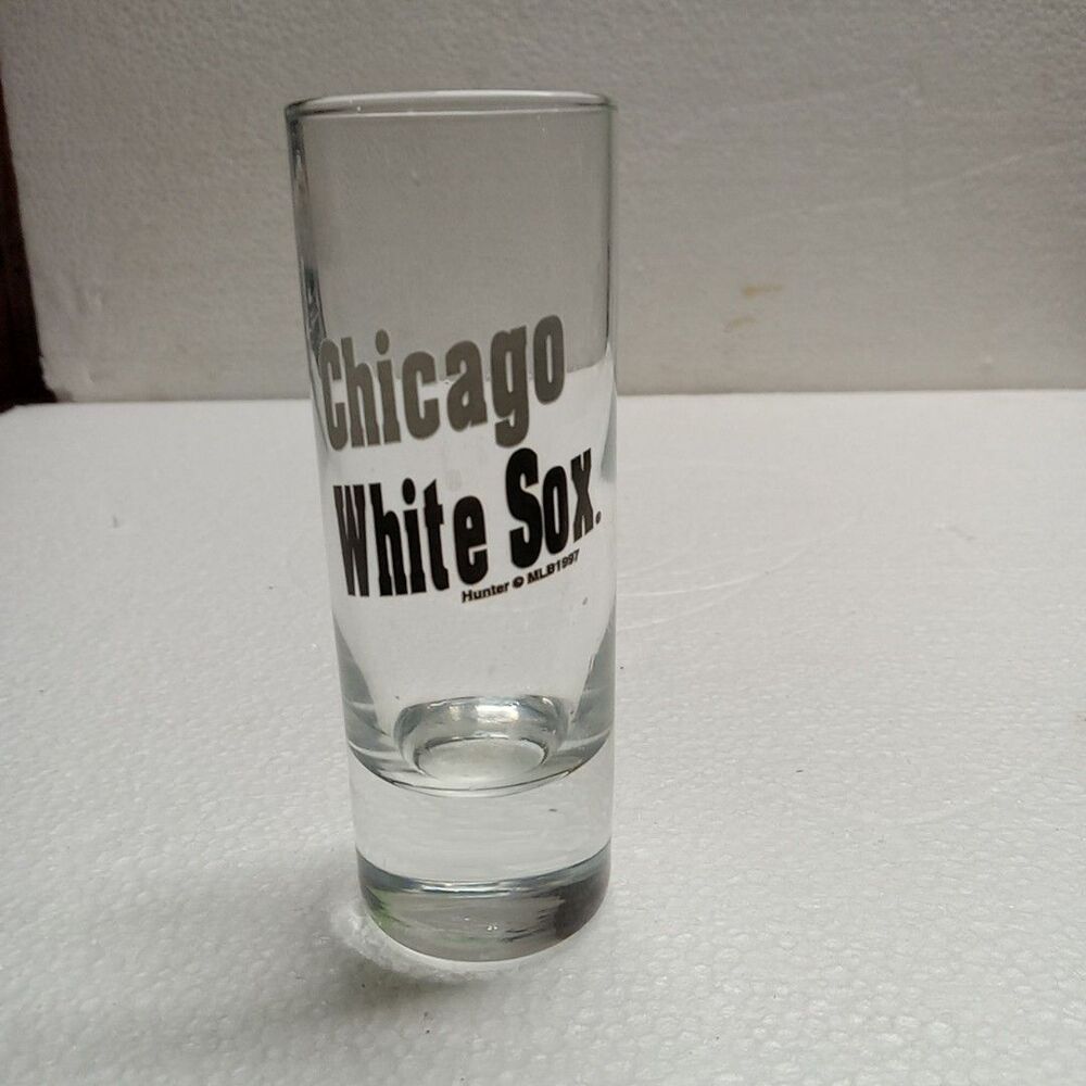 Chicago White Wox Tall Shot Glass